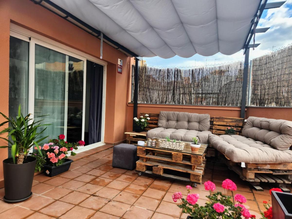 فندق Estudio Con Terraza بادالونا المظهر الخارجي الصورة