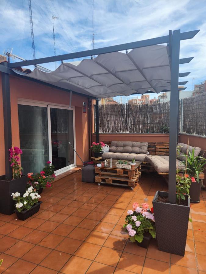 فندق Estudio Con Terraza بادالونا المظهر الخارجي الصورة