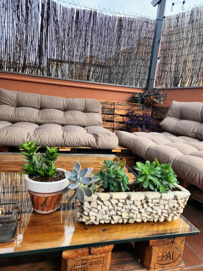 فندق Estudio Con Terraza بادالونا المظهر الخارجي الصورة